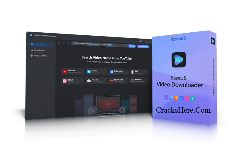 EaseUS Video Downloader Activation Code Free