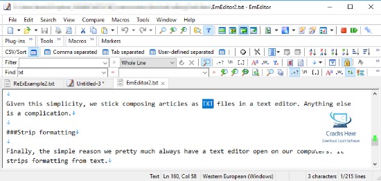 EmEditor Free Download