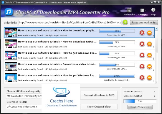 ChrisPC VideoTube Downloader Pro Free Download for PC