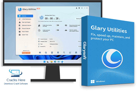 Glary Utilities Pro Full Crack Free Download