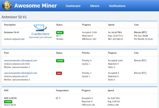 Awesome Miner Full Crack Download