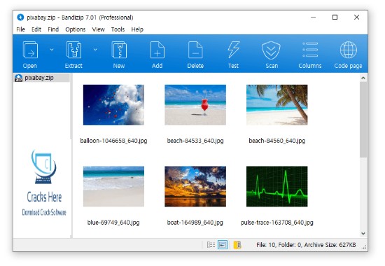 Preview Images in Archive with Bandizip Free Key